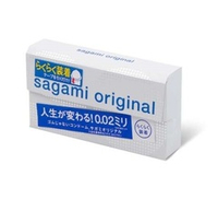 Ультратонкие презервативы Sagami Original 0.02 Quick 6шт