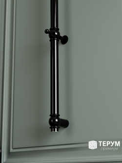 Полотенцесушитель Винтаж 1 120х4 Черный лак