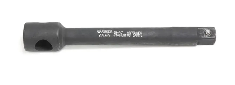 Удлинитель ударный 250мм с отверстием, 3/4'' Forsage F-8047250MPB
