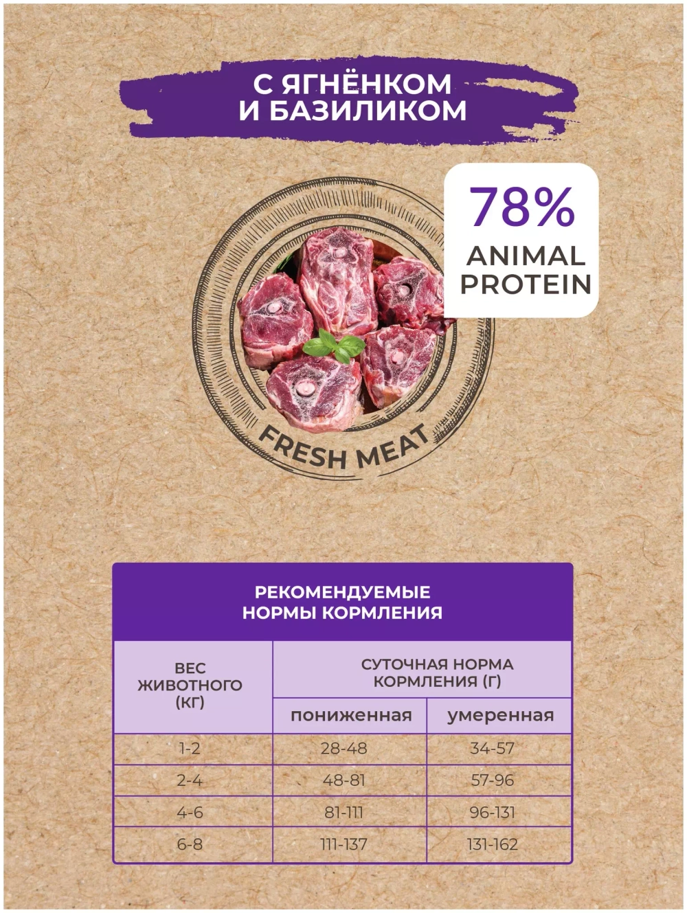 Best Dinner Holistic Сухой корм для собак гипоаллергенный с ягненком и базиликом 3 кг