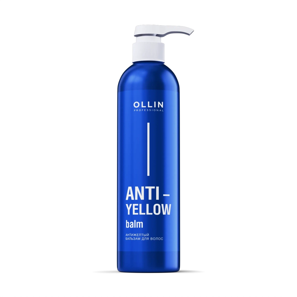 OLLIN Антижелтый бальзам для волос ANTI-YELLOW, 500 мл