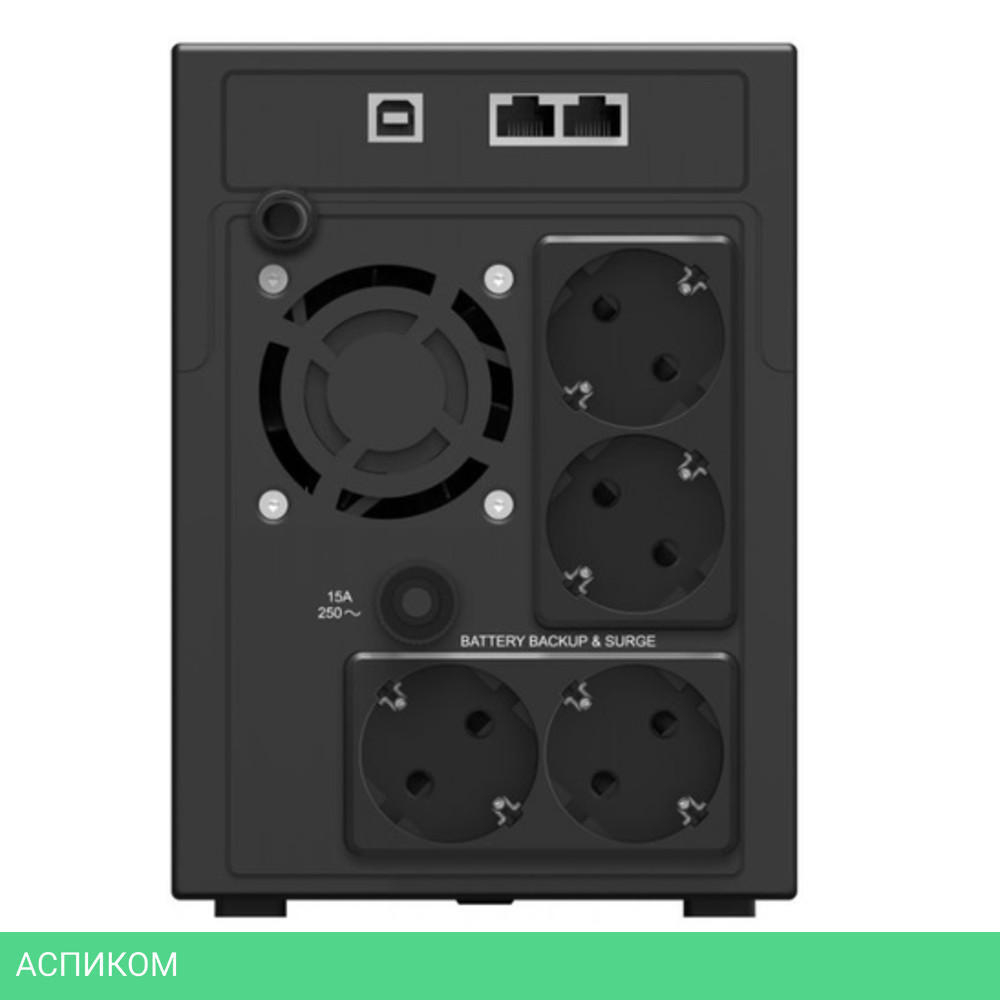 Источник бесперебойного питания Ippon Smart Power Pro II Euro 2200 черный (1029746)