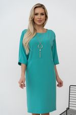 Платье Фелиция (бирюза) Р11-1051/2 Nikol (Акция)