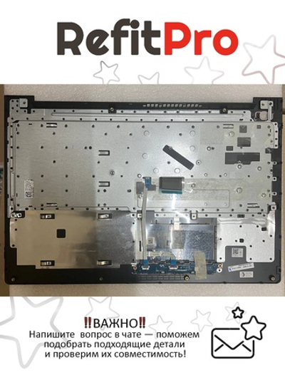 Верхняя панель с клавиатурой (топкейс) для ноутбука Lenovo 310-15IKB красная, раскладка- русская (5CB0L35892)