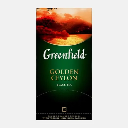 Чай черный Greenfield Golden Ceylon 25пак