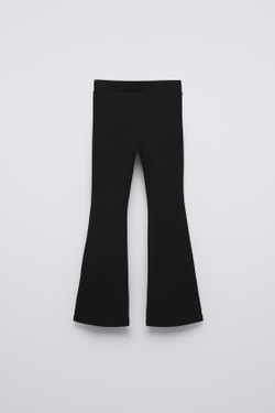 ZARA ЛЕГИНСЫ-КЛЕШ, ЧЕРНЫЙ