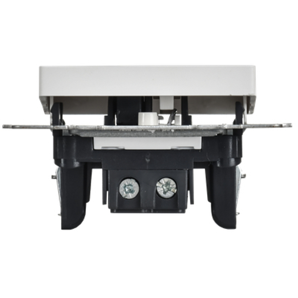 BRITE Выключатель 1-клавишный проходной с индикацией 10А ВС10-1-7-БрАБ арктический белый IEK