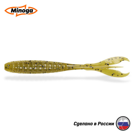 Силиконовая приманка "Minoga" PULSAR 6,0"(4шт) 152мм, 10 гр, цвет 001