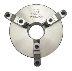 Токарный патрон К11-315C мм, трехкулачковый, самоцентрирующийся