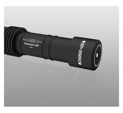 Фонарь налобный Armytek Wizard WR Magnet USB + 18650, Теплый и красный свет, 1000 лм и 250 лм