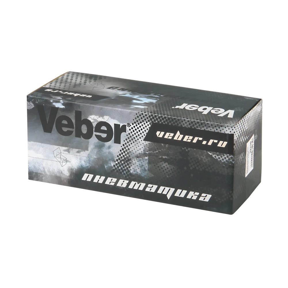 Прицел оптический Veber Пневматика 1.2-6х24 - упаковка с брендом Veber
