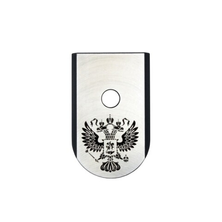 Пятка магазина GP с гравировкой Герб нержавеющая сталь