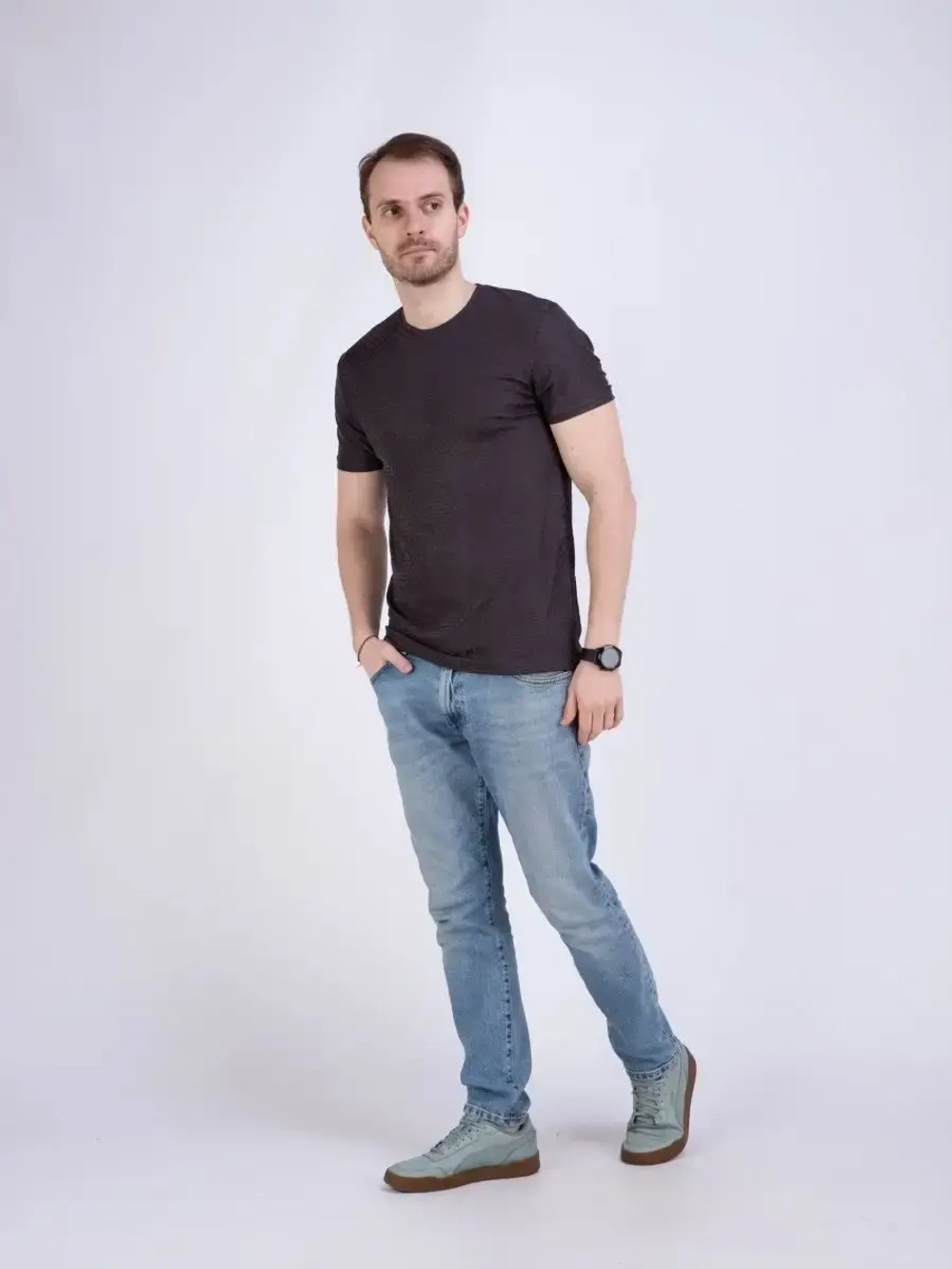 Футболка мужская Турция мерсеризованная