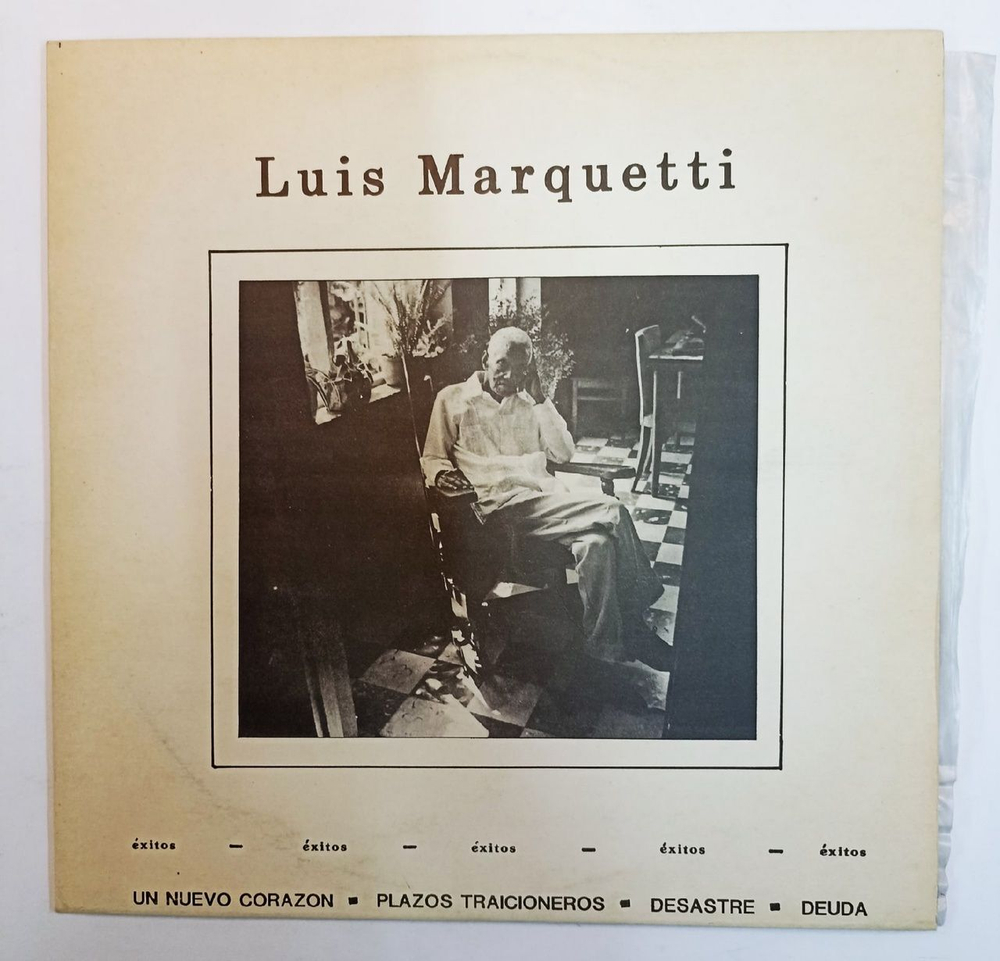 Винтажная виниловая пластинка Luis Marquetti Un Nuevo Corazon (Cuba)