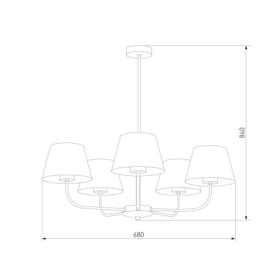 3989 / подвесной светильник / Chicago