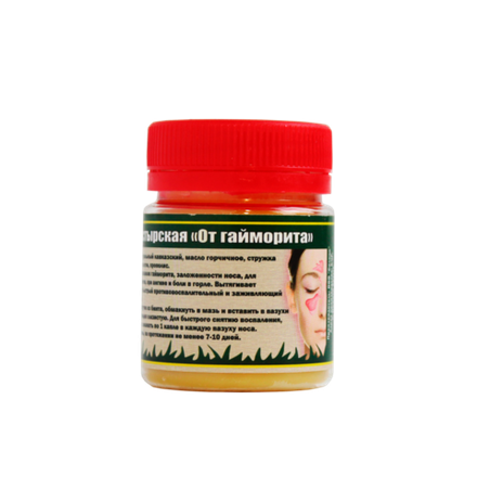 Мазь Монастырская "От гайморита". Пластик 40 мл.