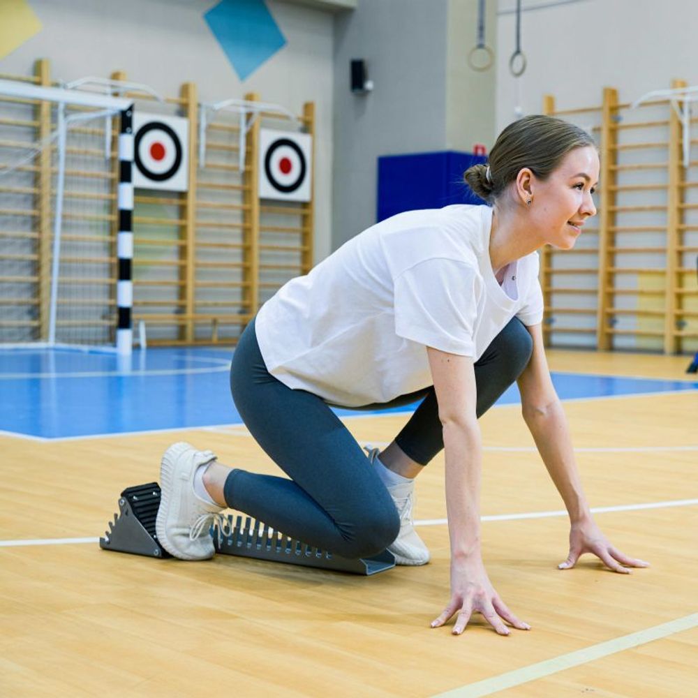 Колодки стартовые ПРОФ алюминиевая основа