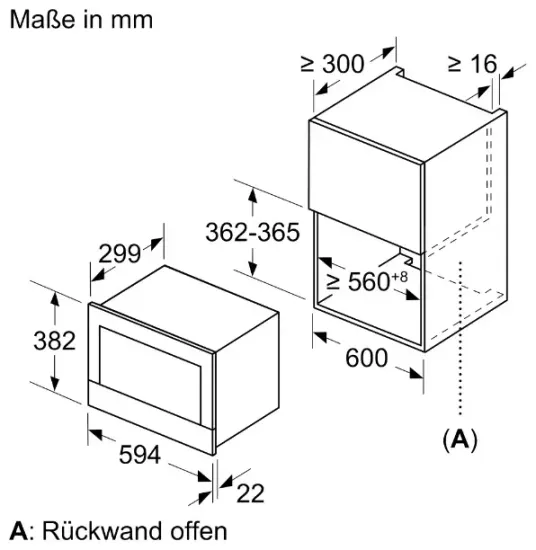 Встроенная микроволновая печь NEFF C17GR01G0