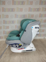 Автокресло детское Rant Nitro Isofix группа 0/1/2/3 (0-36) Grey/Mint