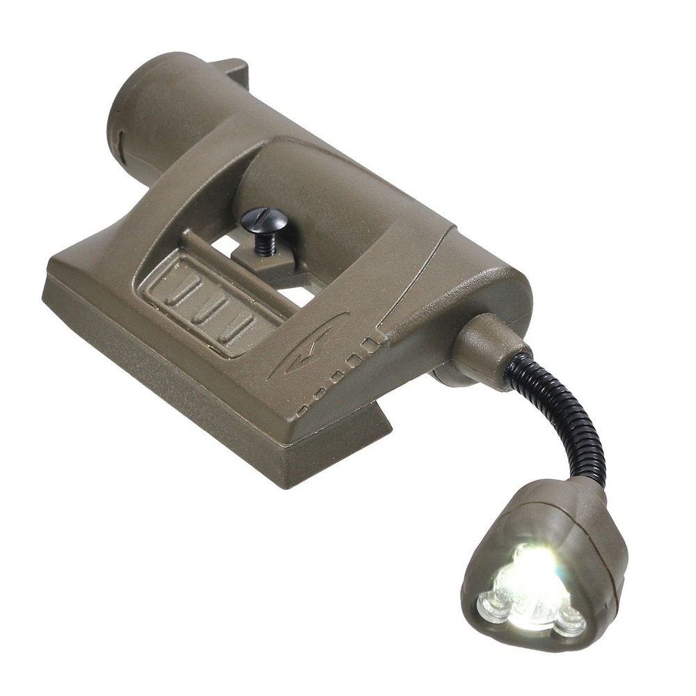 Тактический нашлемный фонарь / песок