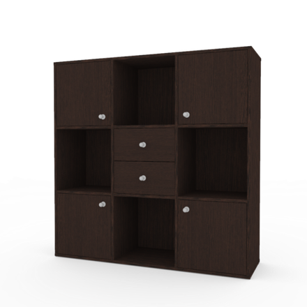 Стеллаж КарИВи Джери Венге Венге