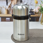 Термос 0,8л нерж с широким горлом "Valente"