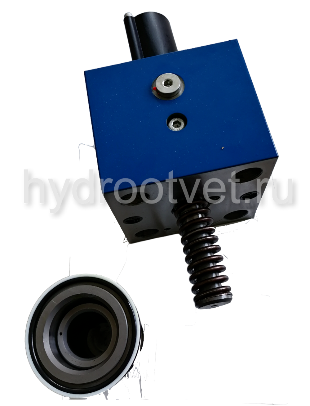 LFA40EWA-7X/CA20DQMG24 - Логический клапан с крышкой, типоразмер Ду40 функционал - EWA = крышка с электрическим контролем закрытого положения под установку золотникового или седельного распределителя, уплотнение NBR