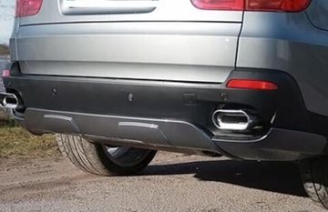 Накладка заднего бампера AERO для BMW X5 E70