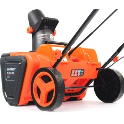 PATRIOT PE 2842 UES 20V 20В аккумуляторный снегоуборщик (2 x 4 Ач, ЗУ) ковш 50 см, выброс 7 м 426302330