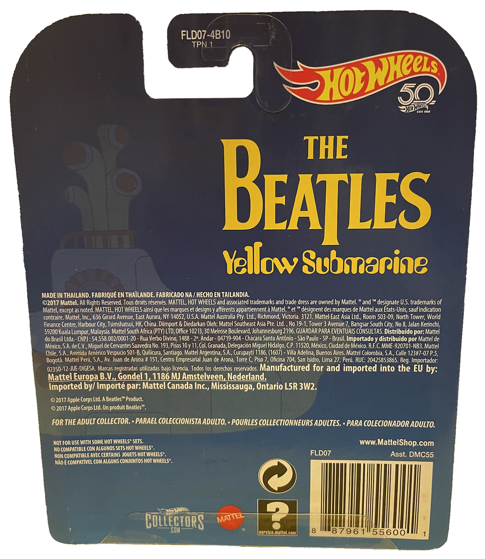 Hot Wheels The Beatles Yellow Submarine (2017)