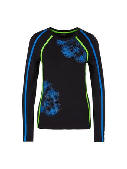 Marc Cain Джемпер из эластичной ткани с принтом