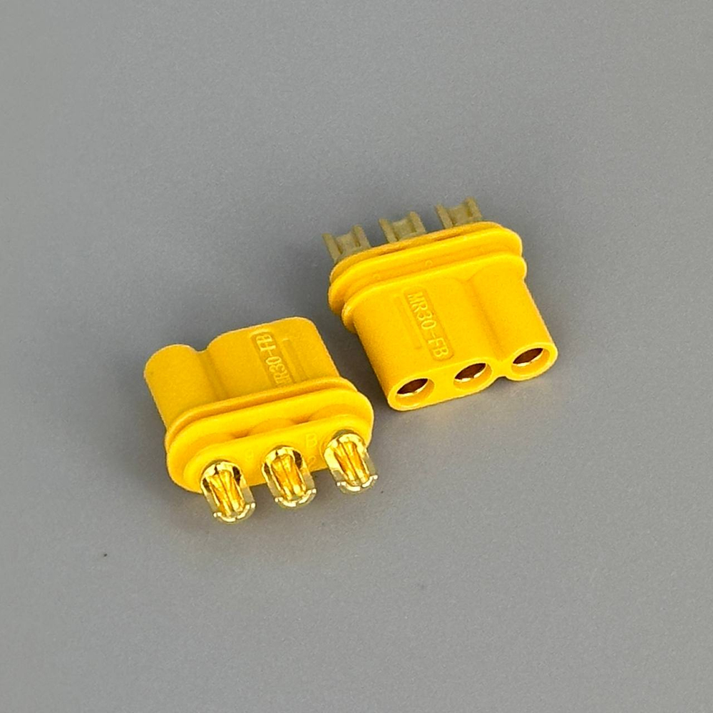 Нейлоновый разъем Amass MR30 (мама/папа) (5 Пар)