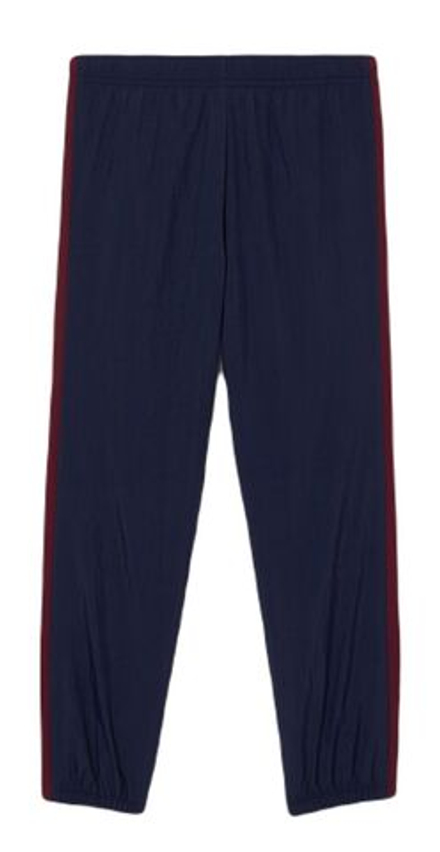 Детские теннисные брюки Lacoste Unisex Colorblock Sweatpants - navy blue