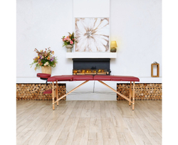 Массажный стол DFC NIRVANA Relax, (Optima)186 x 60 см, винный