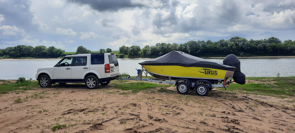 Готовый комплект: лодка Girgis 440 Fish + Yamaha F50LETL. Новый.