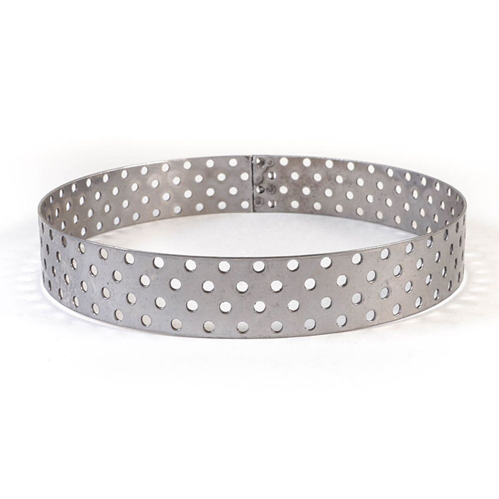 Кольцо h-2,5см, d-12см перфорированный, металл (Россия)