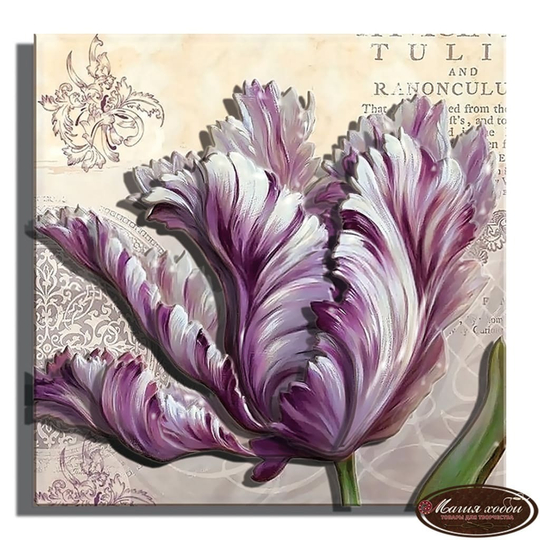 Папертоль РТ150133 "Винтаж 1" 14*14см.