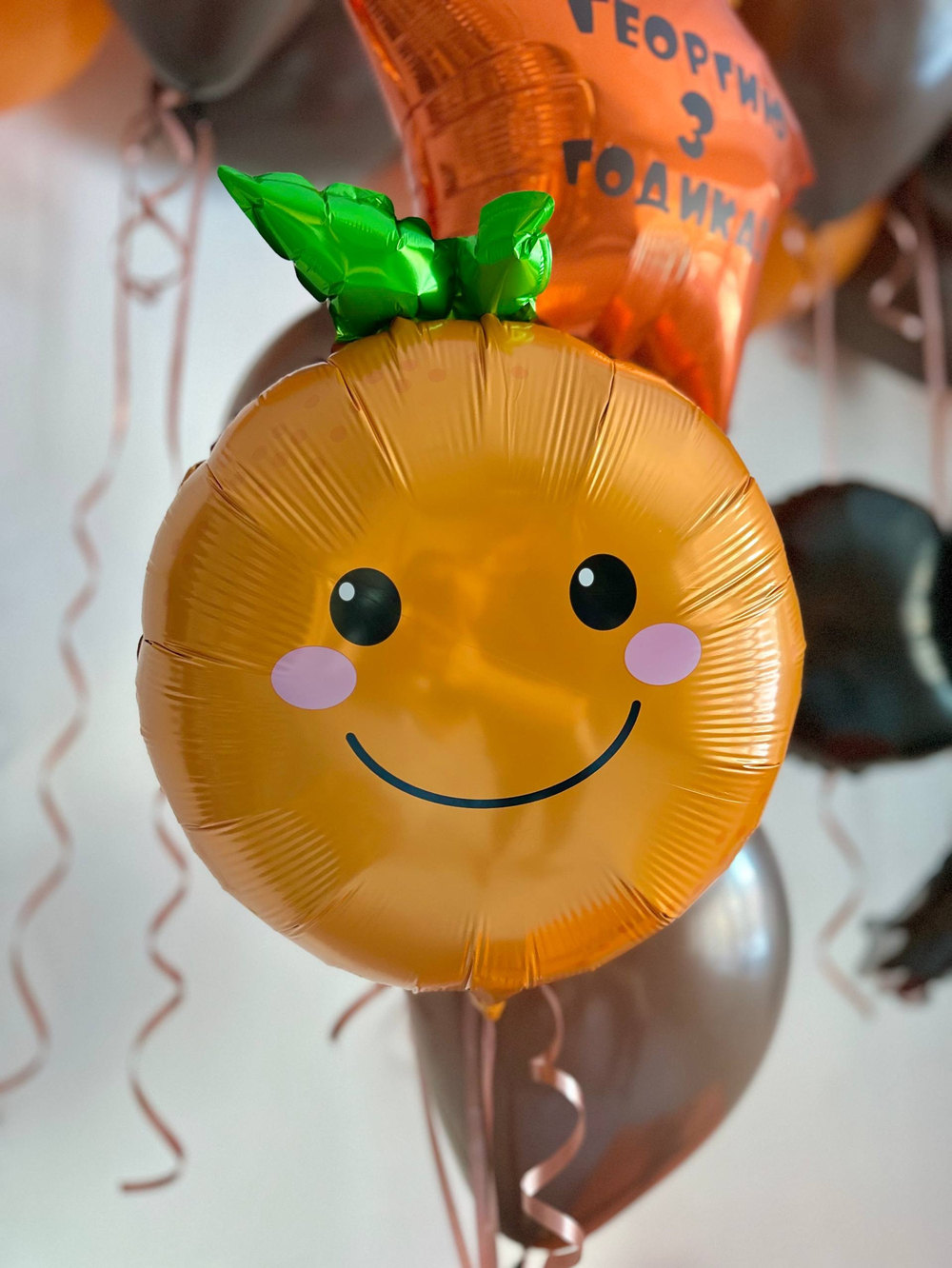 Воздушные гелиевые шарики с доставкой по Хабаровску Чебурашка №4647