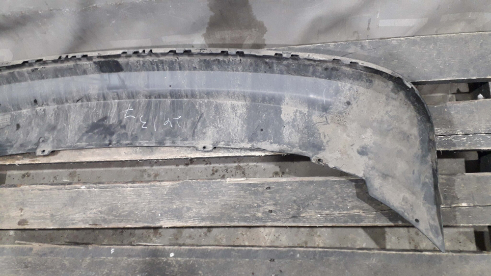 Юбка заднего бампера Skoda Rapid 1 12-17 Б/У Оригинал 5JH807521