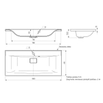 Раковина накладная "НЕЛЛИ-100" белая (MIXLINE)