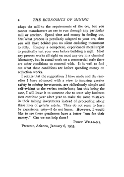 The economics of mining | T.A. Rickard