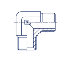 Соединение P90 BSP 1.1/2 - BSP 1.1/2