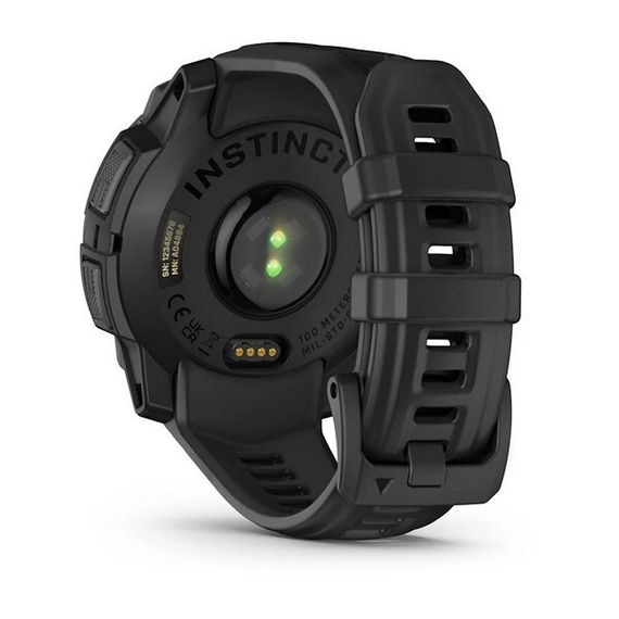 Умные часы Garmin Instinct 3 Amoled 45 mm Black with Black Band (010-02936-00)