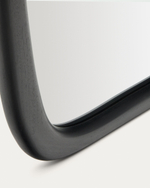 Зеркало из черного тикового дерева Alura 158 x 61 см