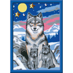 Ravensburger - CreArt Картина Волк 200443 / артикул   200443  / GTIN 4005556200443