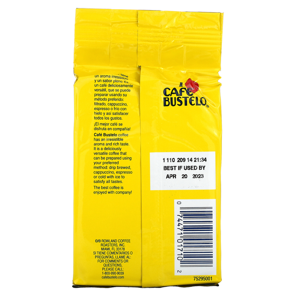 Café Bustelo, Молотый кофе эспрессо, 6 унций (170 г)