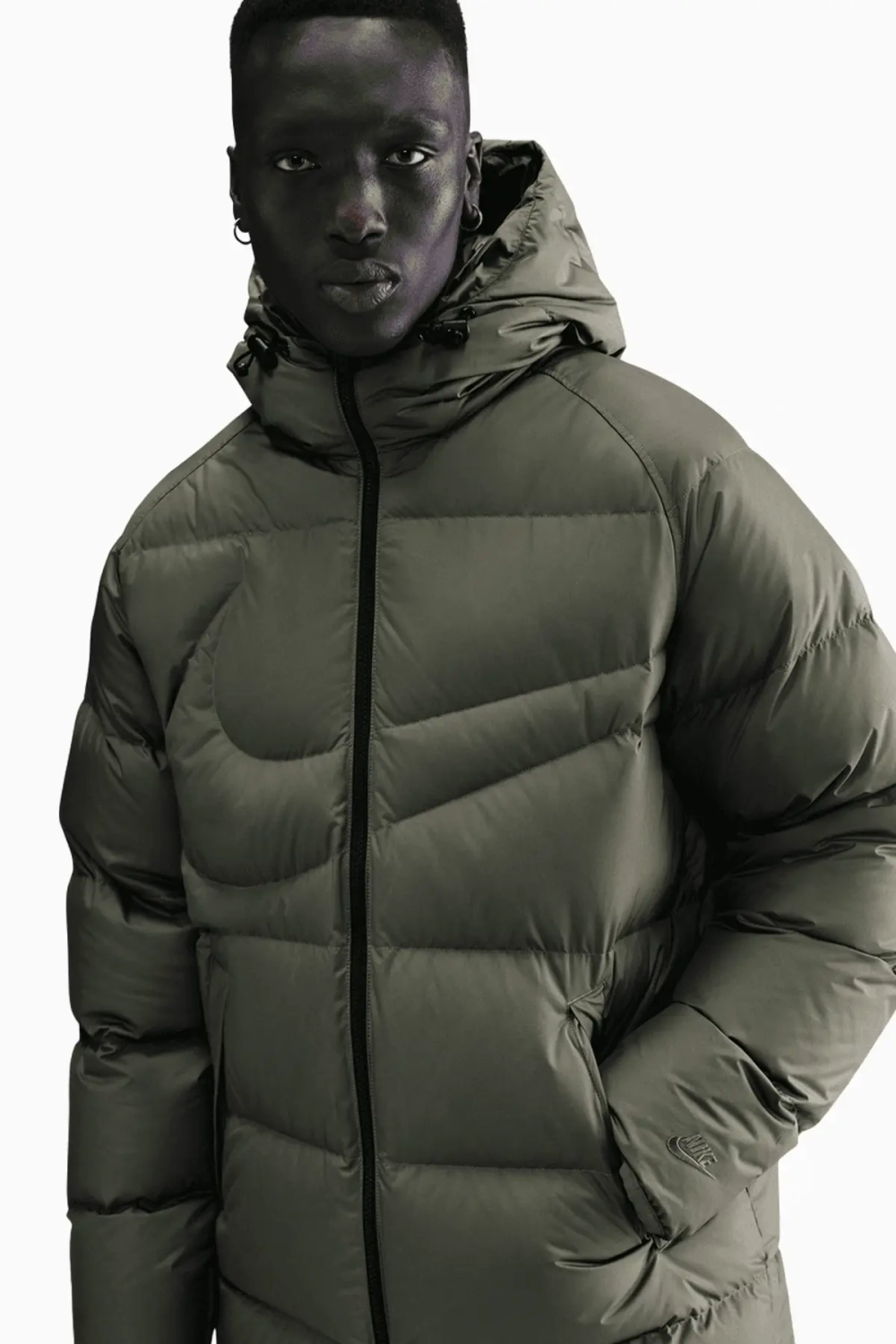 Куртка Nike Sportswear Club Loose Parka - черный