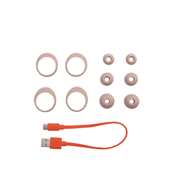 Беспроводные наушники JBL Live Free NC+ TWS Rose с шумоподавлением