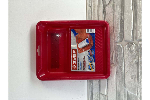 Ванночка Зубр ЭКСПЕРТ малярная пластмассовая, для валиков до 140 мм, 200x240мм 06055-14