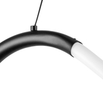 637067 Люстра CORINTO 30W LED 2530LM ЧЕРНЫЙ 3000K IP20